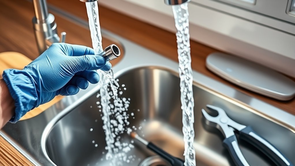 boost kitchen sink pressure