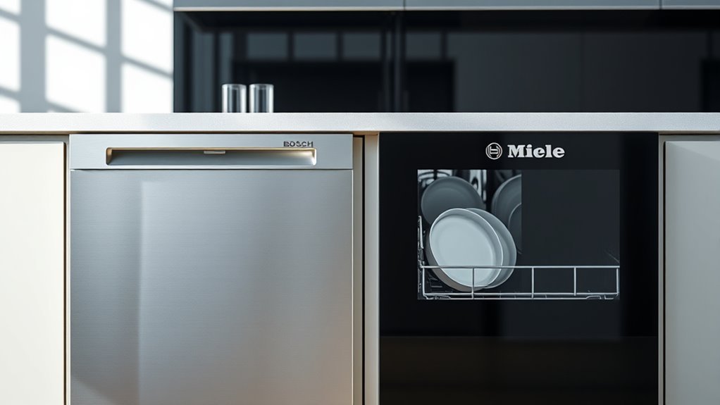 bosch or miele dishwasher comparison