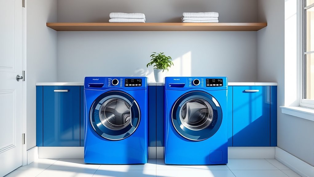 buying blue washer dryer tips