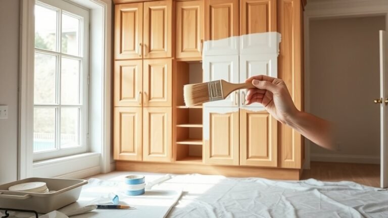 cabinet painting step by step