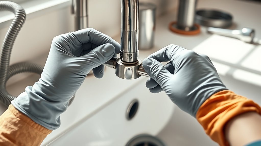 changing kitchen faucet instructions