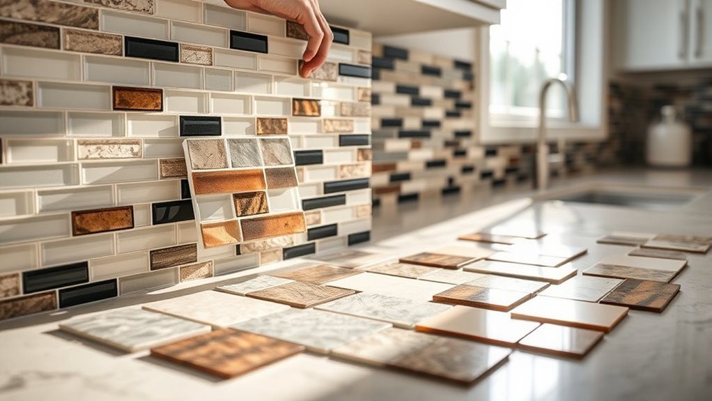 choosing ideal backsplash materials