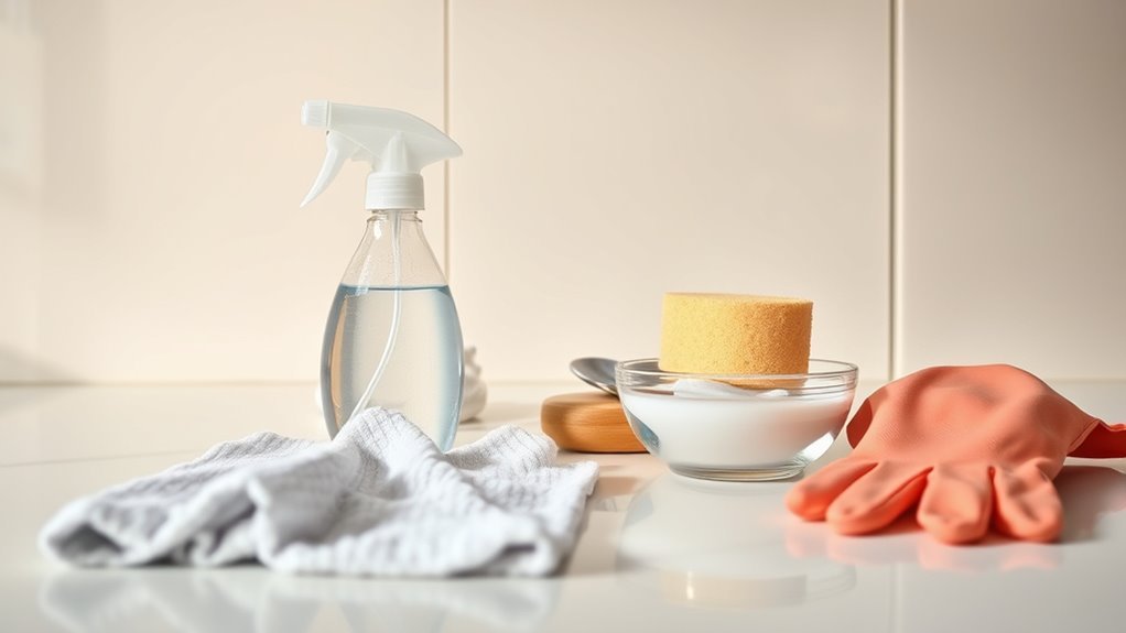 How to Clean Kitchen Cabinets Grease: A Step-by-Step Guide 2 clean cabinets with gentle supplies