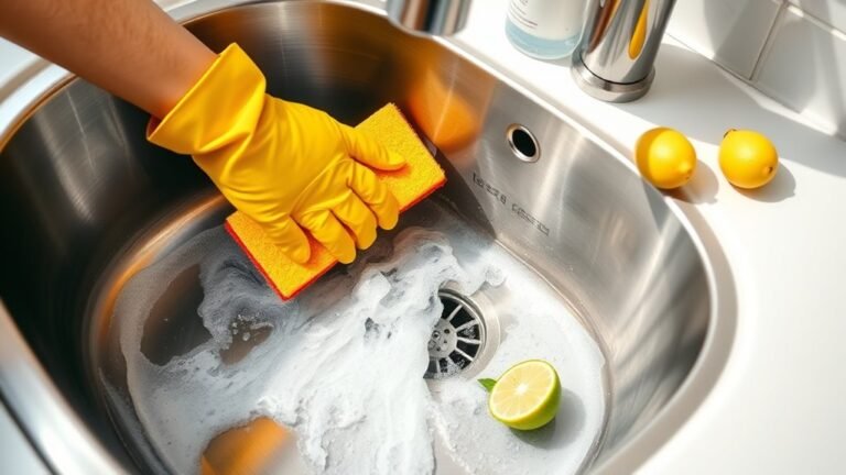 clean your kitchen sink