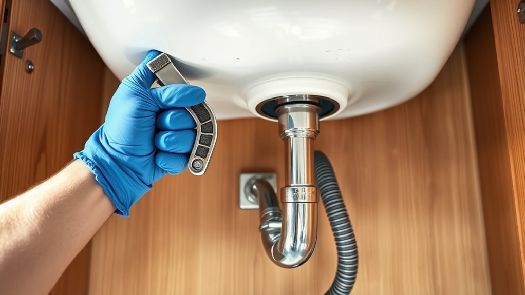 clear clogged kitchen sink