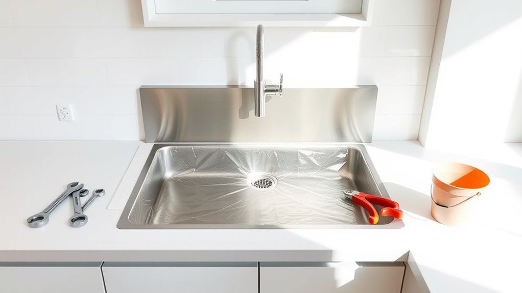 How to Remove Kitchen Sink: A Step-by-Step Guide 2 clear protect organize prepare