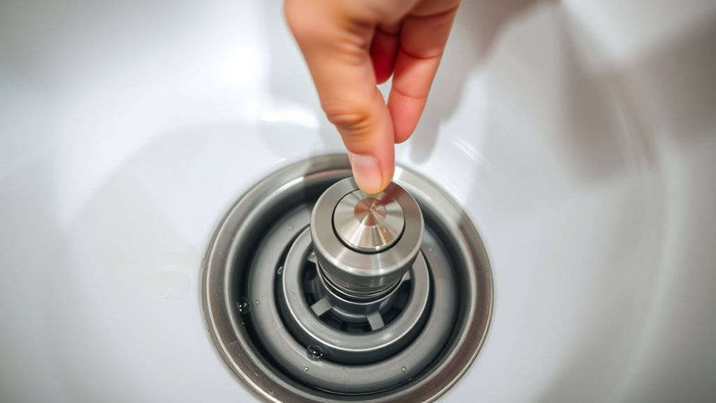 clogged disposal warning signs