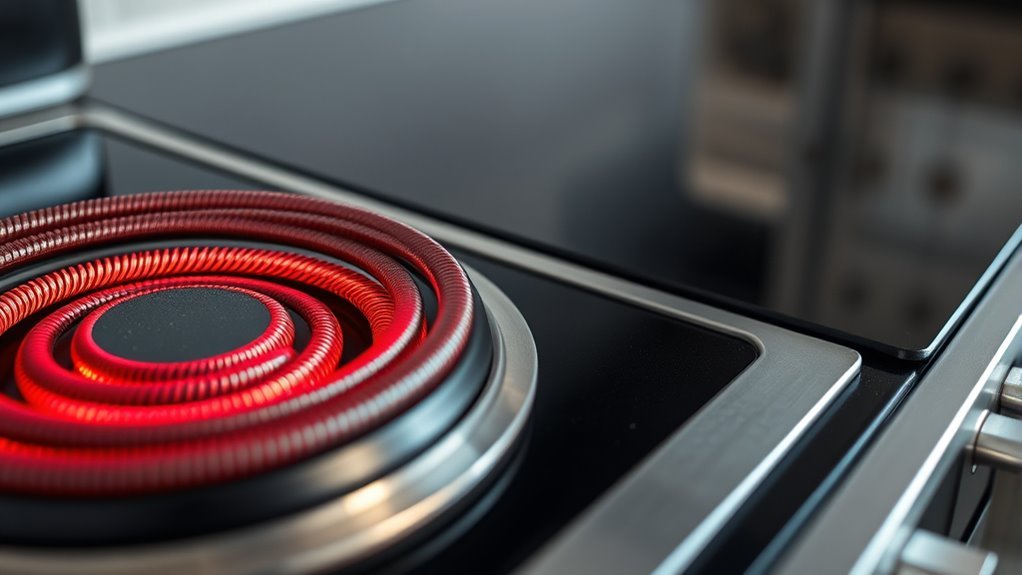 coil stoves heat directly