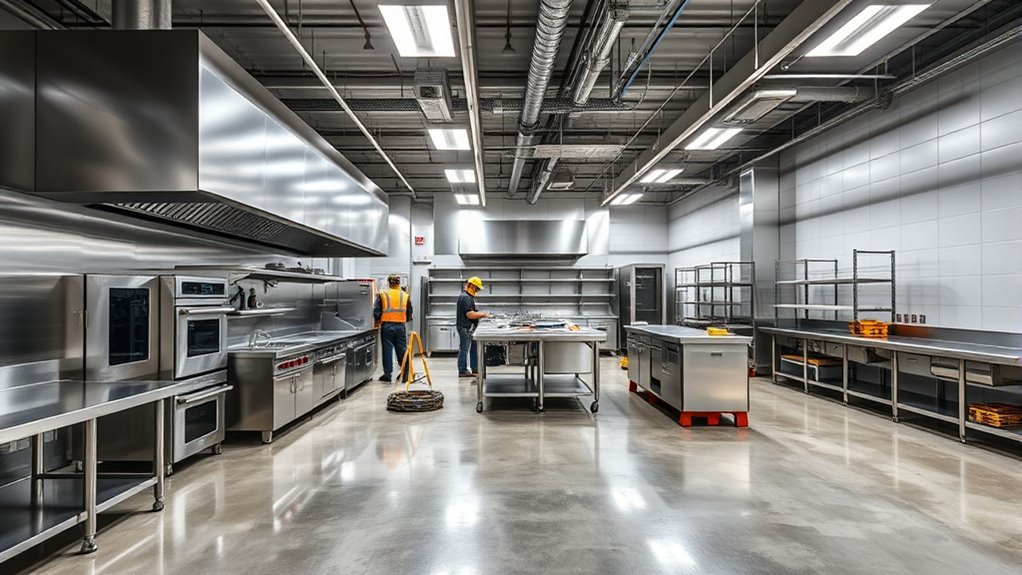 commercial kitchen construction guide