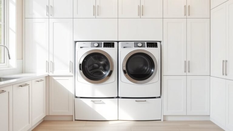 conceal laundry appliances stylishly
