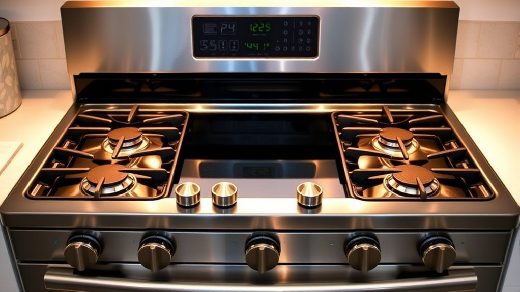 confidently select gas stove
