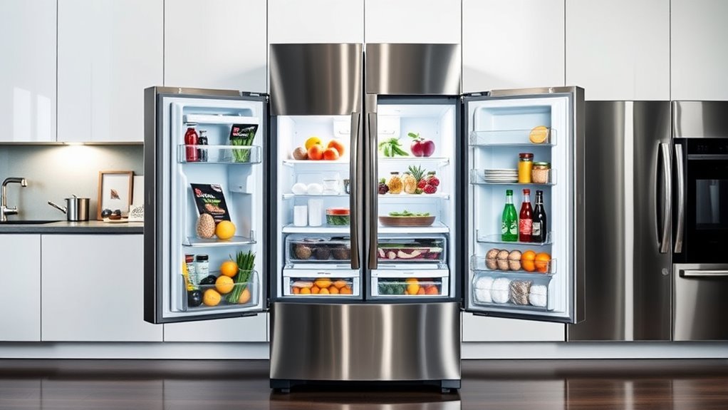 Your Guide to 4 Door Refrigerator French: Choosing With Confidence 2 convenience style smart features