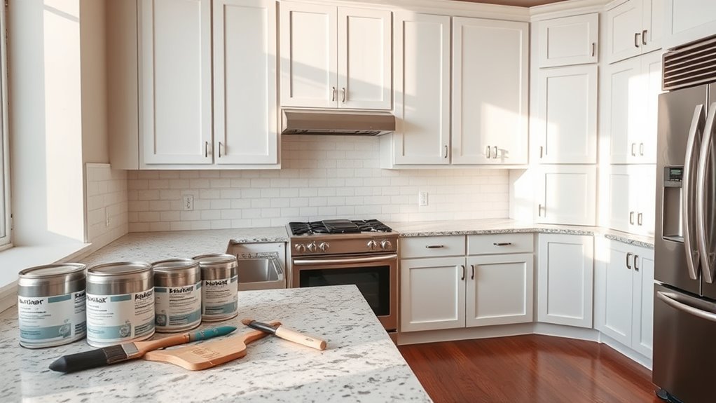 How Much to Repaint Kitchen Cabinets? The Complete Answer 2 cost factors for cabinet repainting