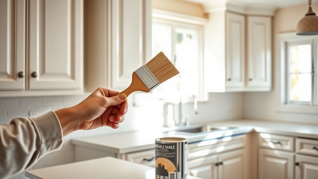 cost of repainting cabinets