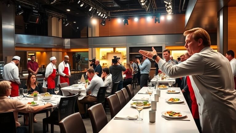 dining during filming events