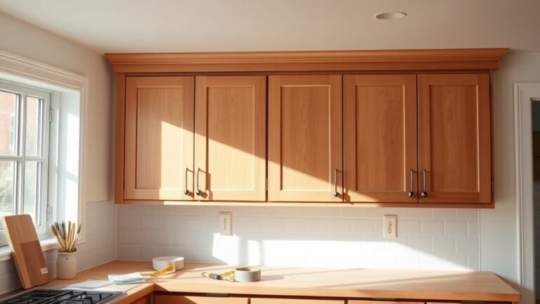 disguise kitchen soffits effectively