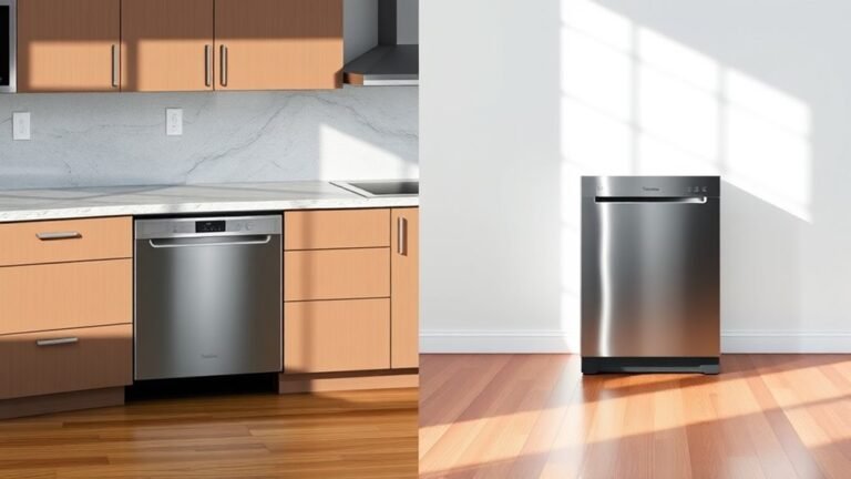dishwasher installation options comparison