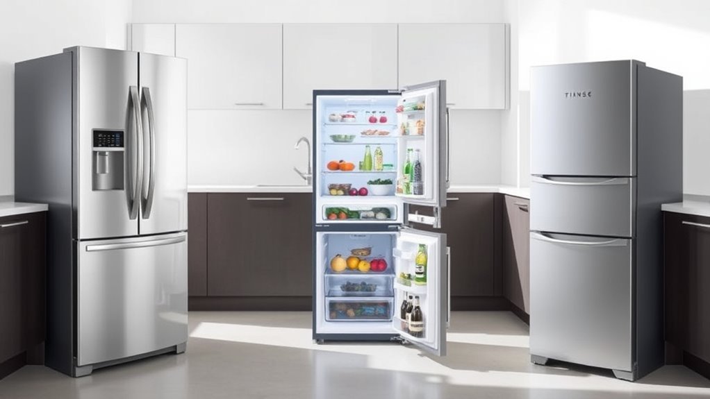 Fridge and Freezer Combination: A Complete Buying Guide 2 diverse fridge freezer options