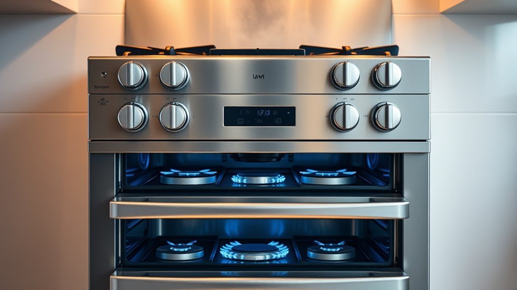 double oven gas efficiency