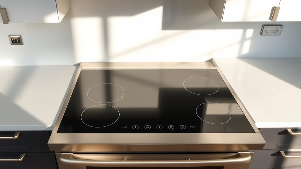 double oven induction ranges