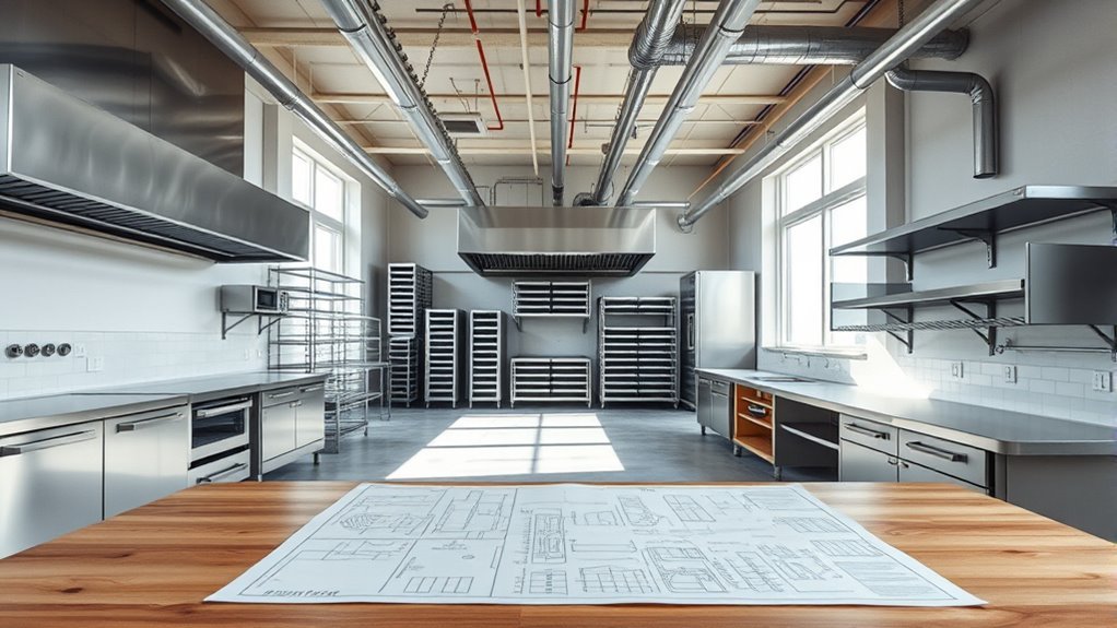 efficient commercial kitchen planning