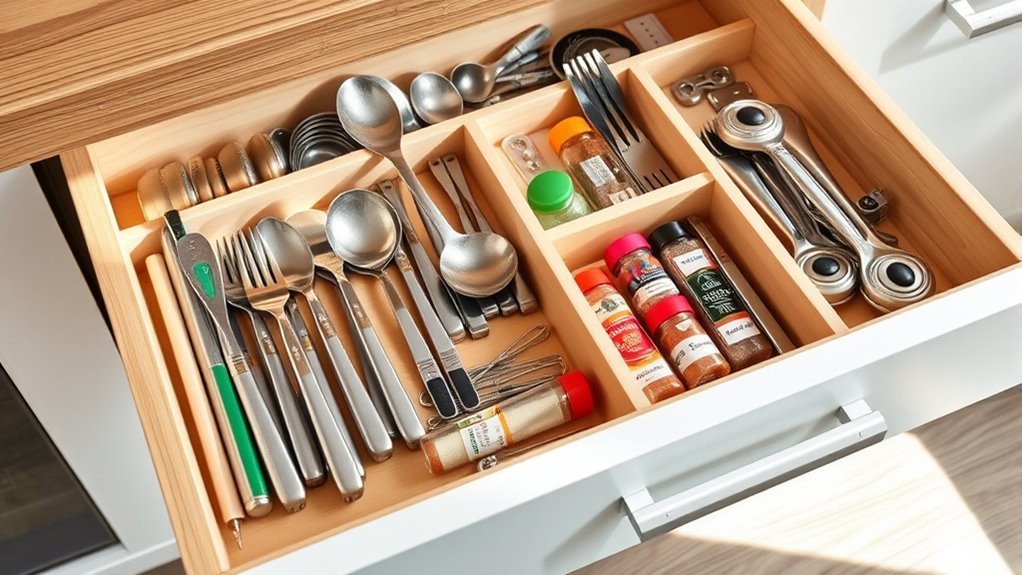 efficient organized kitchen essentials