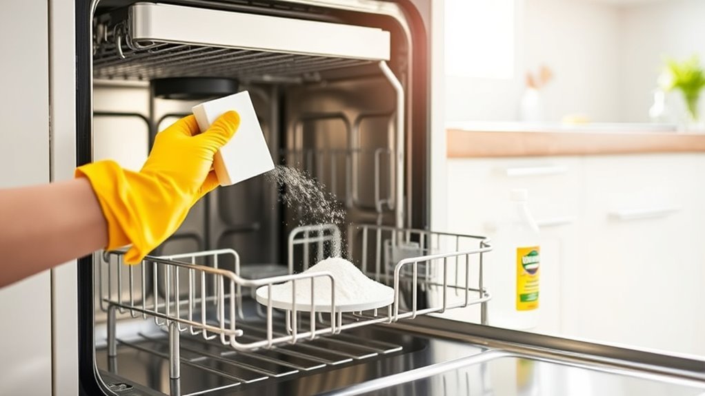 eliminate dishwasher odor effectively
