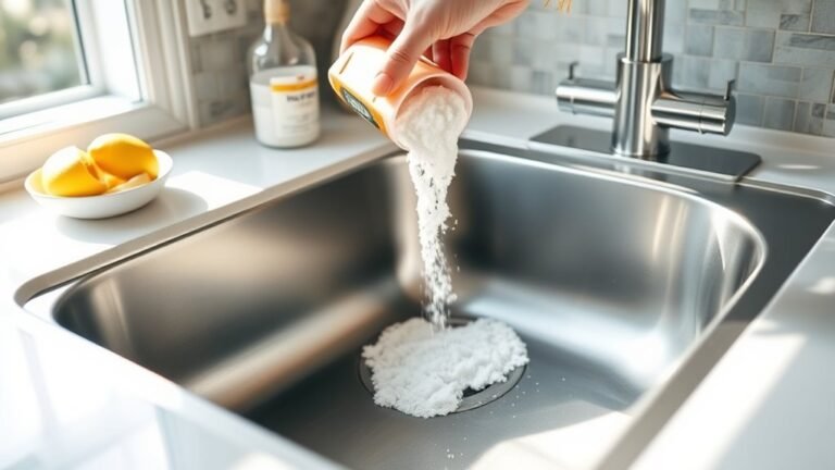 eliminate kitchen sink odors