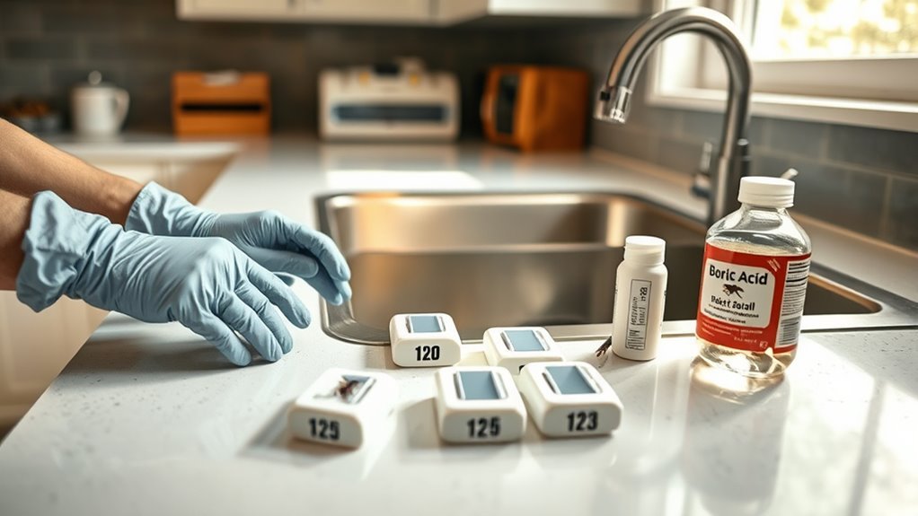 eliminate roaches from kitchen