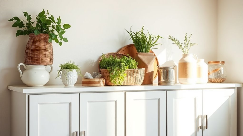enhance kitchen cabinet aesthetics