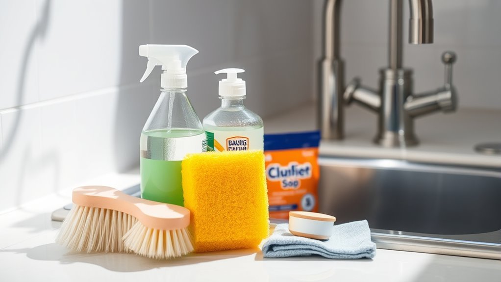 How to Clean Kitchen Sink: A Step-by-Step Guide 2 essential kitchen cleaning supplies