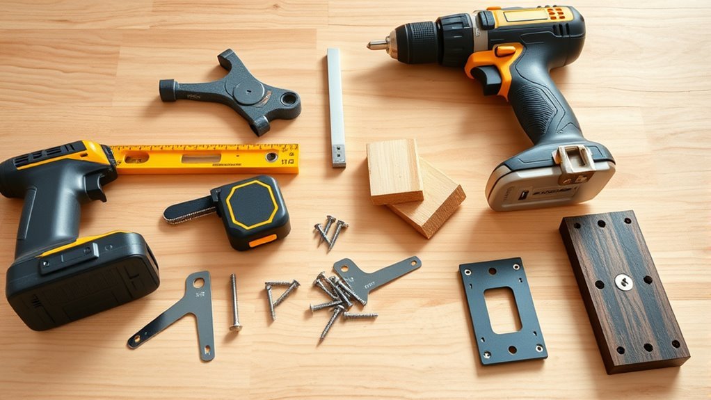 essential tools for installation