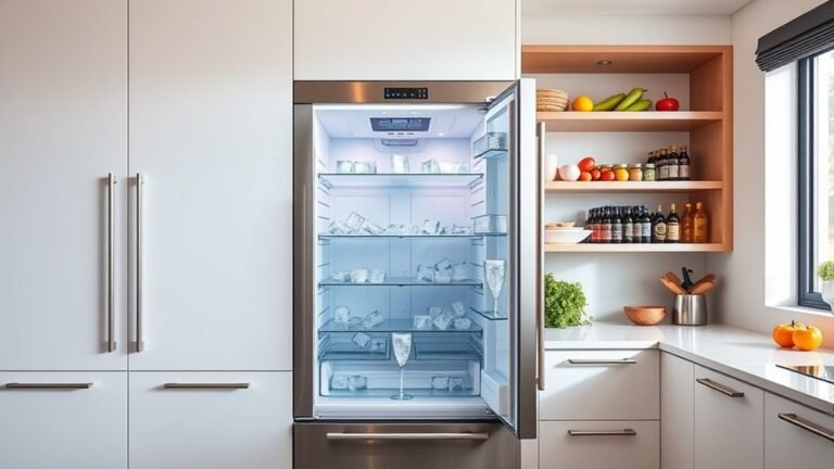 fridge with ice maker