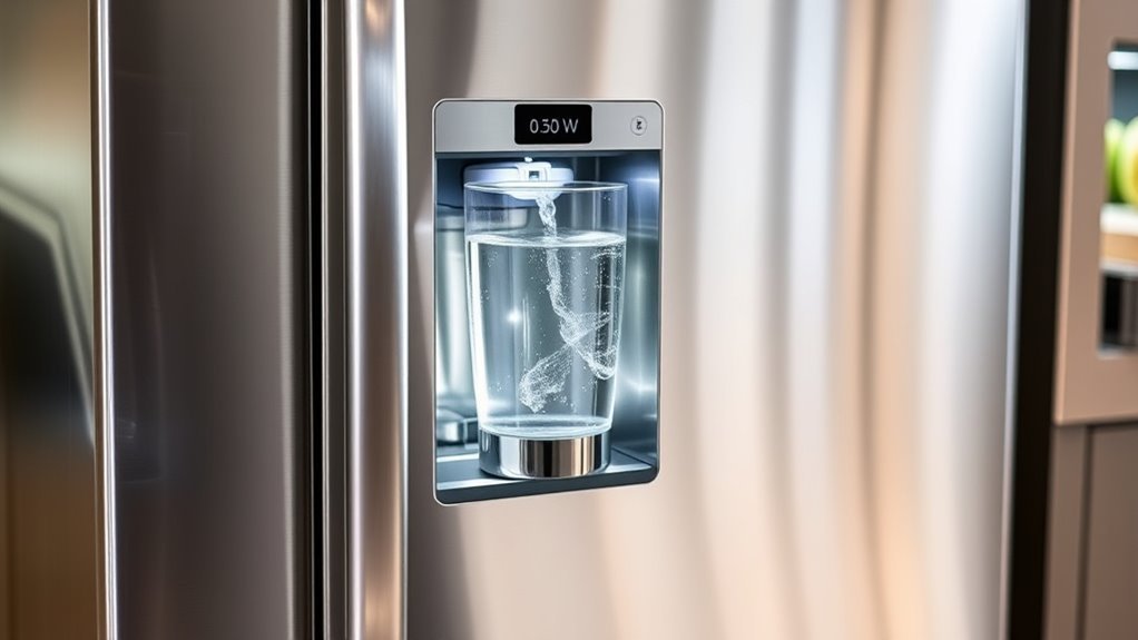 fridges with water dispensers