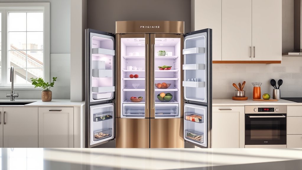 frigidaire french door guide