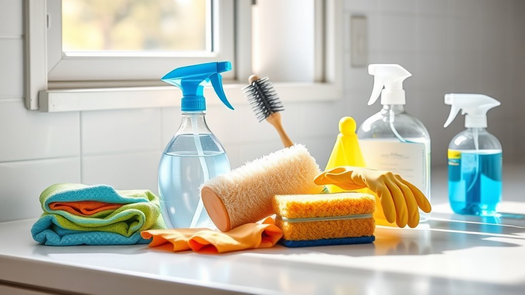 gather eco friendly cleaning supplies