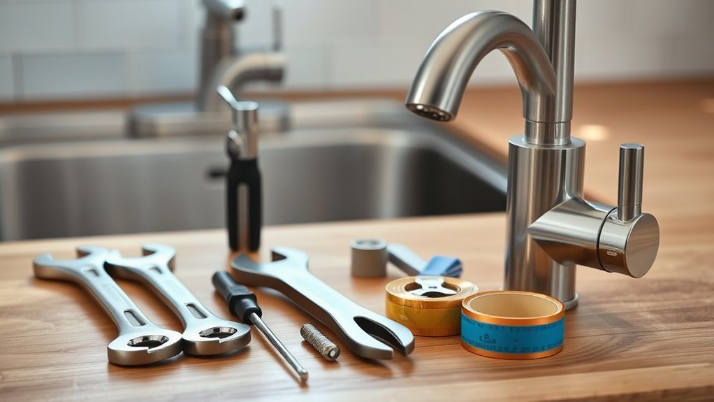How to Change Kitchen Faucet: A Step-by-Step Guide 2 gather tools for faucet replacement