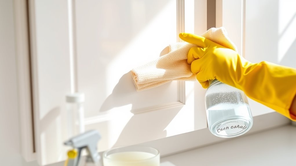 gentle degreasing cabinet maintenance