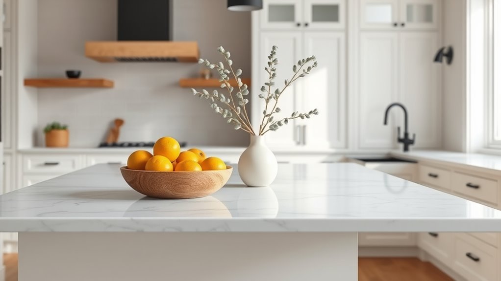 harmonious kitchen island design