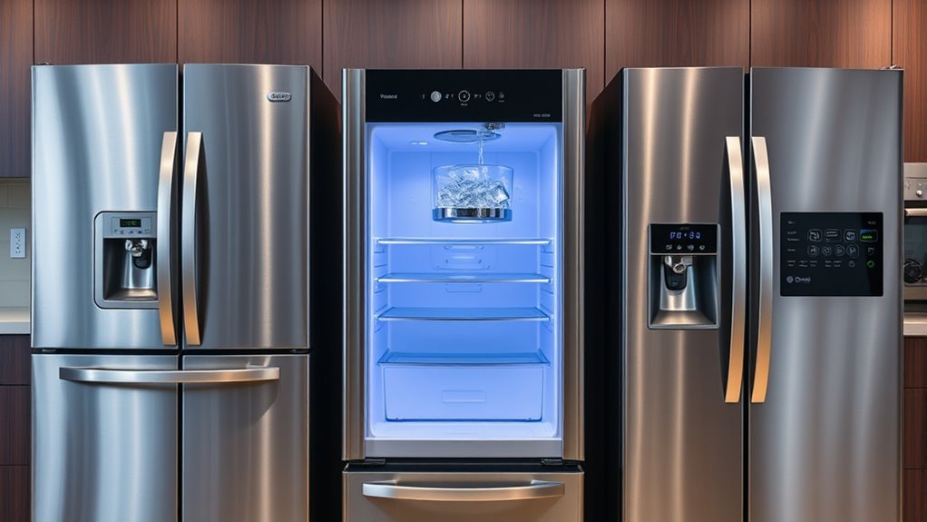 ice water dispenser options
