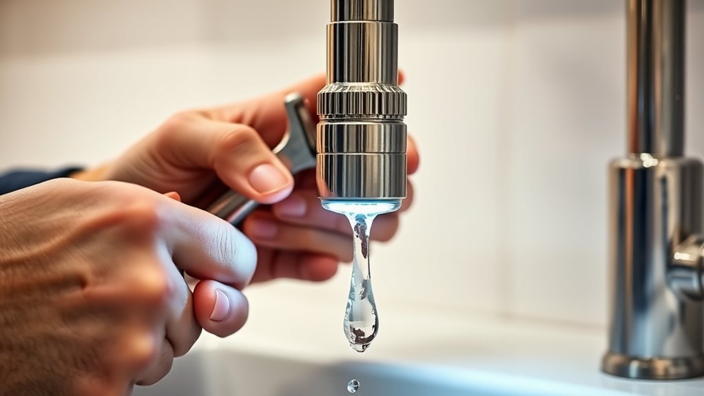 identify faucet drip causes