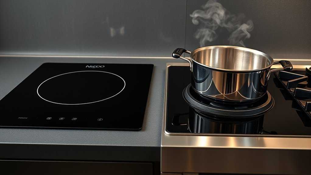 induction efficiency vs electric heat