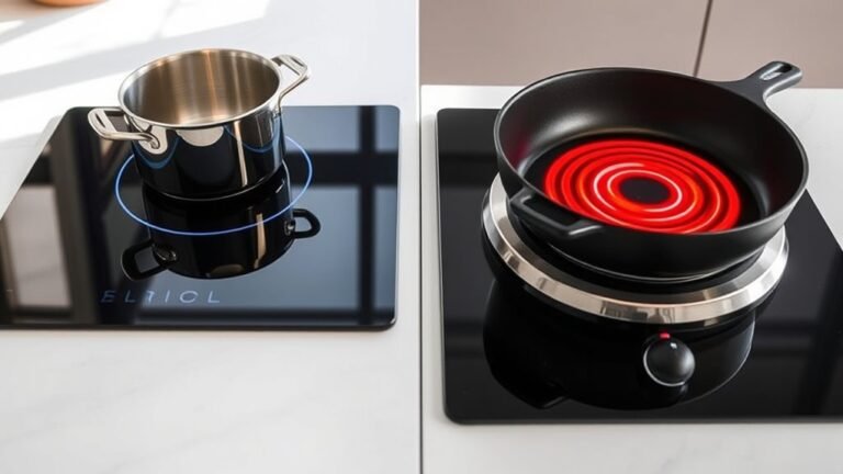 induction versus electric cooking