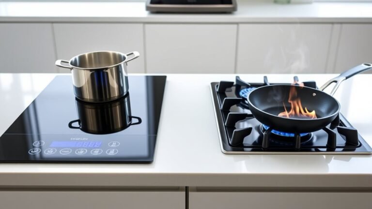 induction versus gas comparison