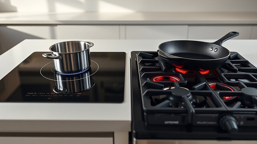 induction vs electric cooking