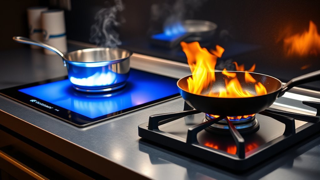 Induction Range vs. Gas: Which Is Better? 2 induction vs gas cooking