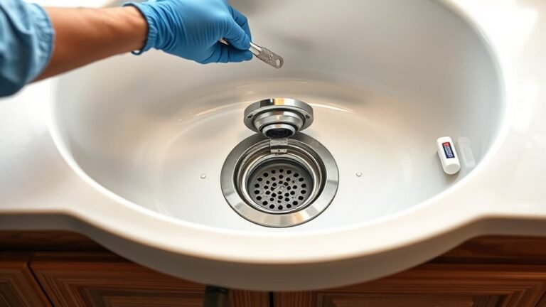 install kitchen sink drain