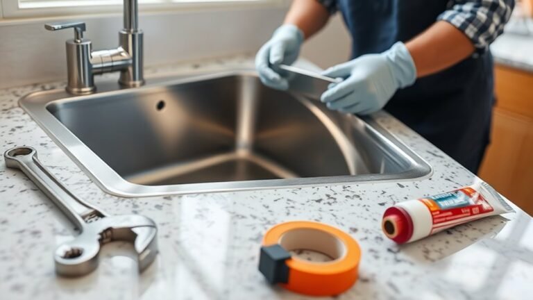 install kitchen sink easily