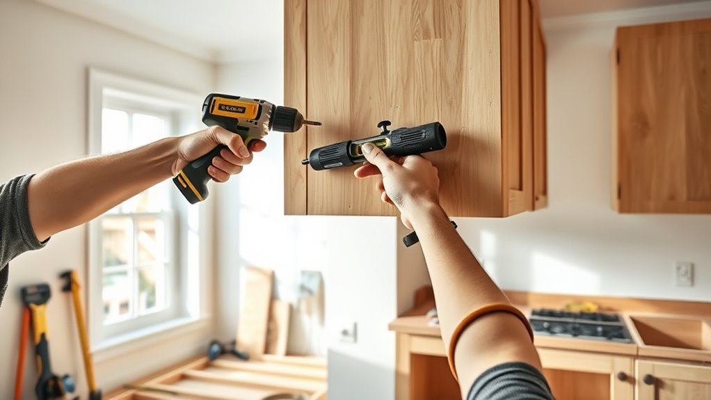 installing kitchen cabinets properly