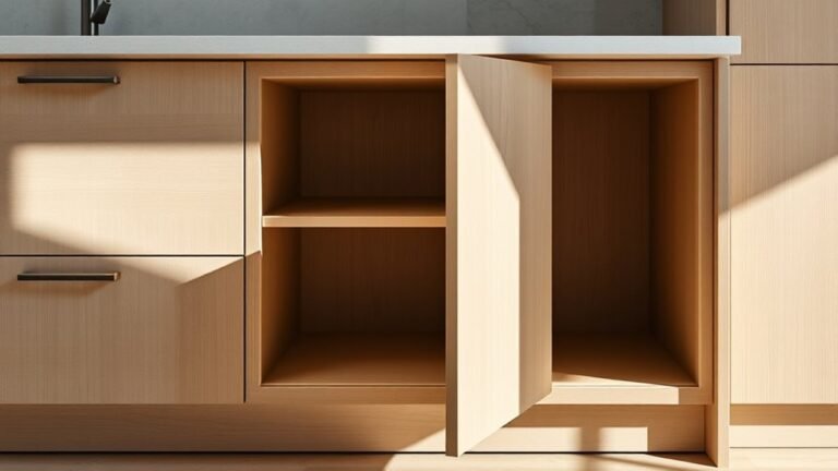 kitchen base cabinet depth